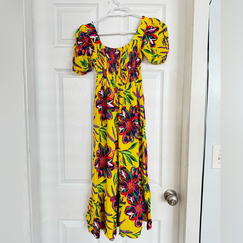 Midi dress from Turkey. Fit Small to Large with stretch